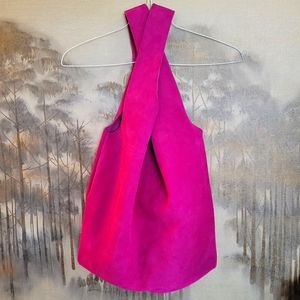 BAGGU Fuchsia Tote Bag